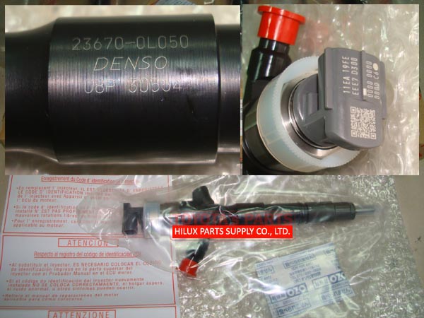 23670-0L050,DENSO Toyota 1KD Common Rail Fuel Injectors